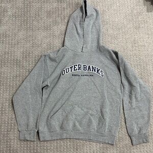 Gray Outer Banks North Carolina Hoodie